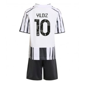 Juventus Kenan Yildiz #10 Hjemmebanetrøje Børn 2025-26 Kortærmet (+ Korte bukser)